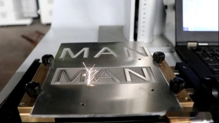 Máquina de marcação a laser chinesa 30 W para ferramentas de metais em aço inoxidável